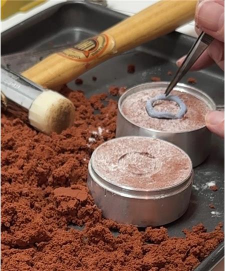 قالب خاک ماسه انگشتر