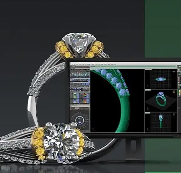 مدل‌سازی سه‌بعدی جواهرات: خلق دنیای فرم و جزئیات با Rhino و Matrix